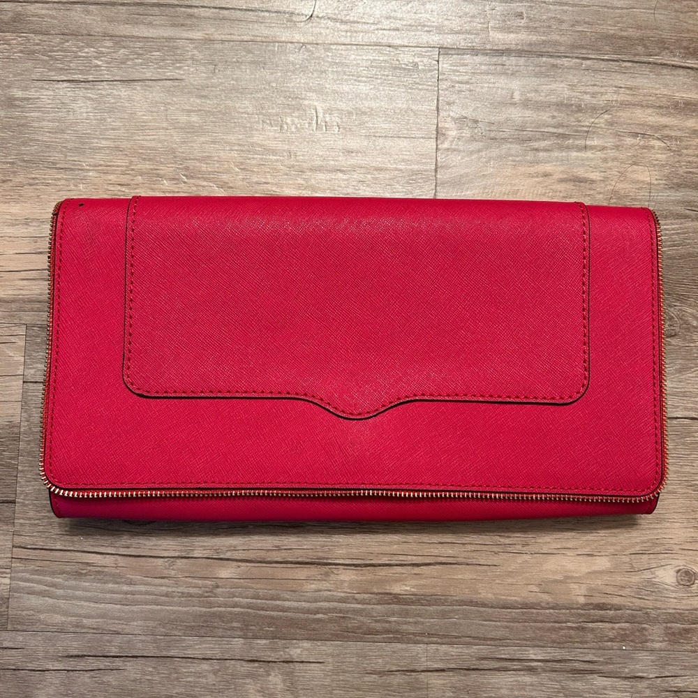 Rebecca Minkoff Vibrant Pink Clutch